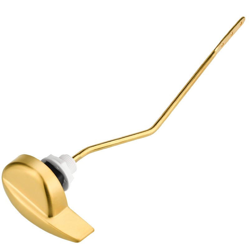 Ancable Compatible with TOTO Toilet Handle Replacement Parts Kit, Universal THU068#CP Trip Lvr for St743S Side Mount Toilet Flush Tank Lever Handle for TOTO Kohler Toilet Tank, 1-Pack Brushed Gold - Image 1